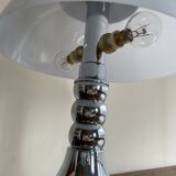 Lampe champignon chromée space age