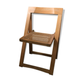 Chaise pliante en cannage