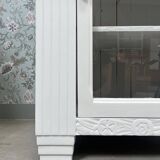 Renovated Art Deco glass sideboard