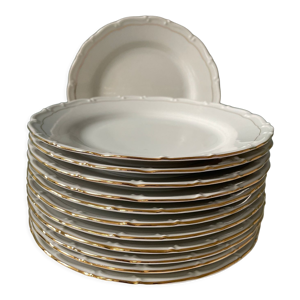 Série de 12 assiettes