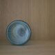 Pot en verre turquoise