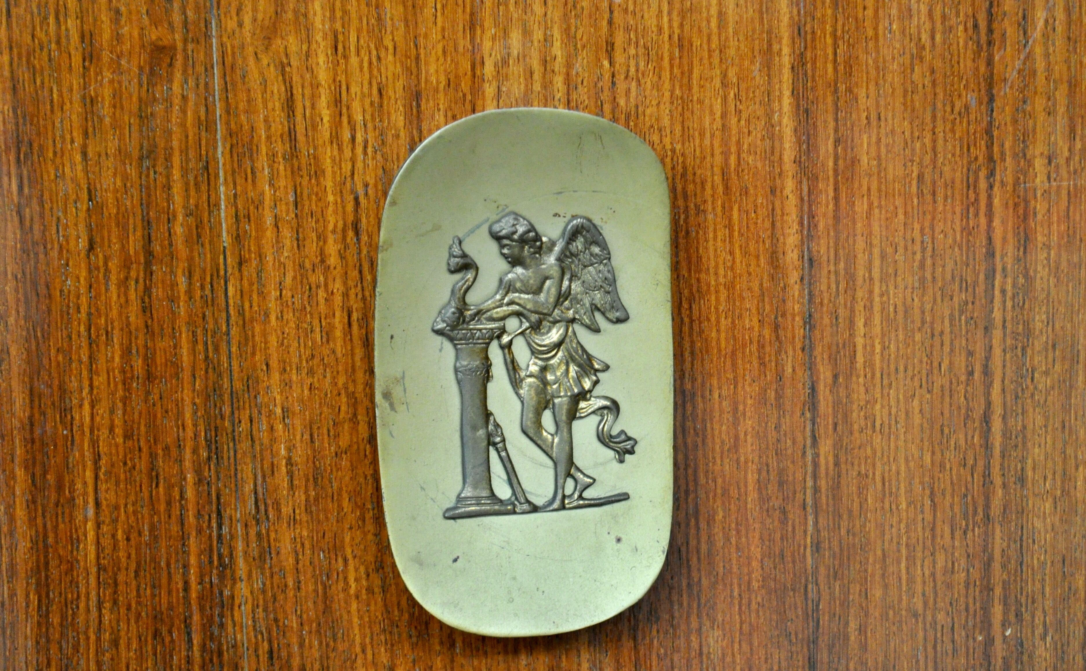 Mahogany, Pearwood, Brass & Marbled Back-Lacquered Glass Top Sideboard with Mirror from F.lli Rigamo