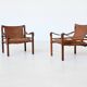 Arne Norell pair of 'Sirocco' lounge chairs Norell Mobel AB Denmark 1960