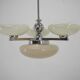 Art Deco Chandlier, Czechoslovakia, 1940s