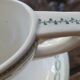 Sarreguemines iron clay sauceboat