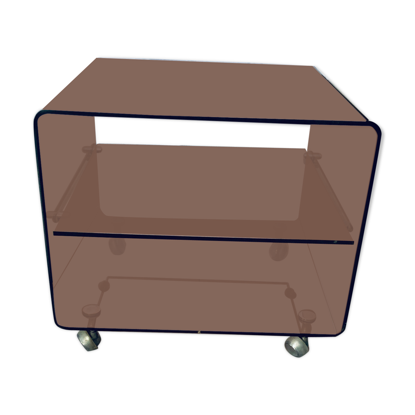 Plexiglas side table