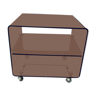 Plexiglas side table