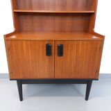Vintage Scandinavian style teak bookcase from the 60s