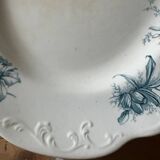 Plat ovale petrus regout modèle orchidée petit
