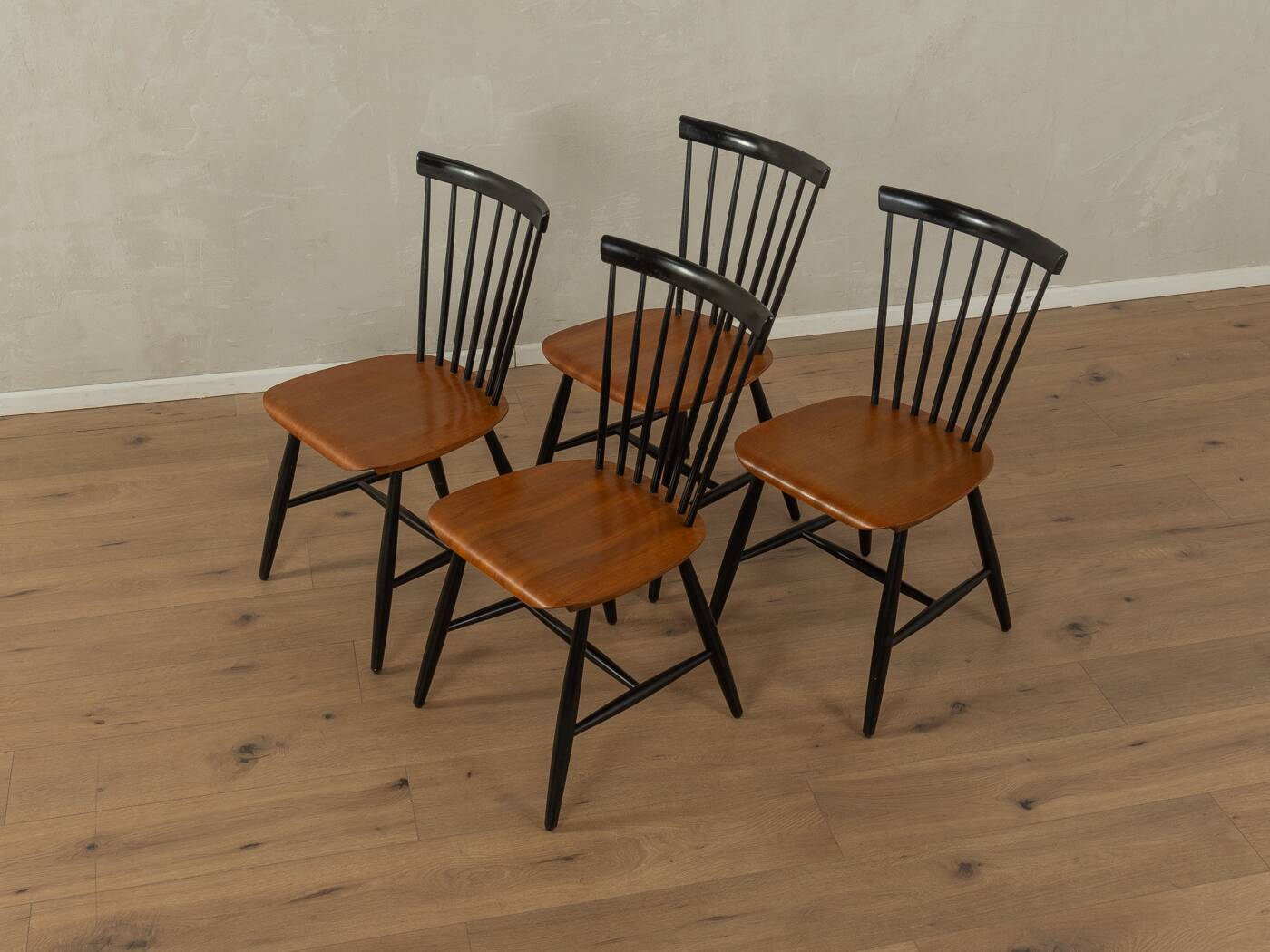 1960s dining chairs by Sven Erik Fryklund