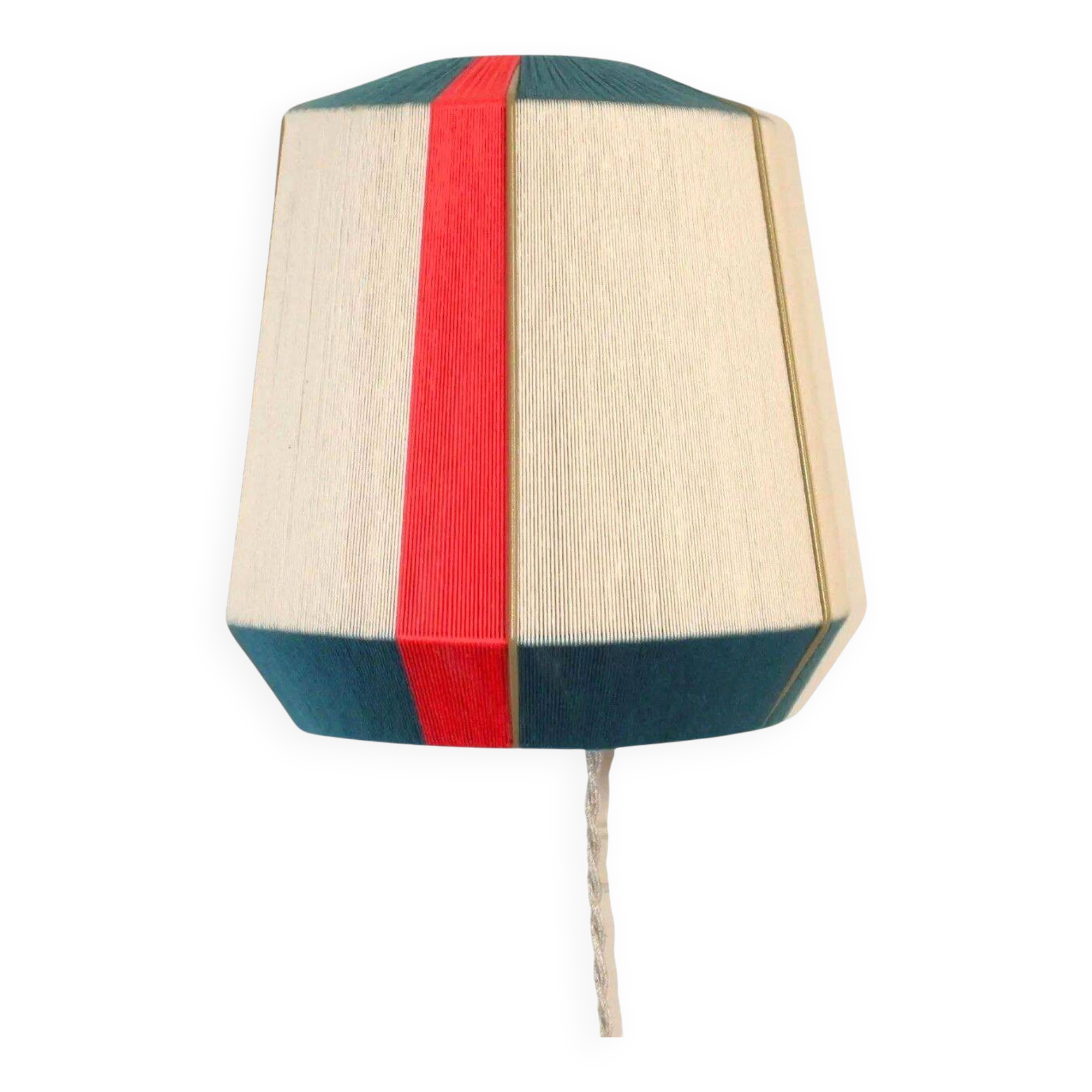 The Epicurienne coral peacock wall light