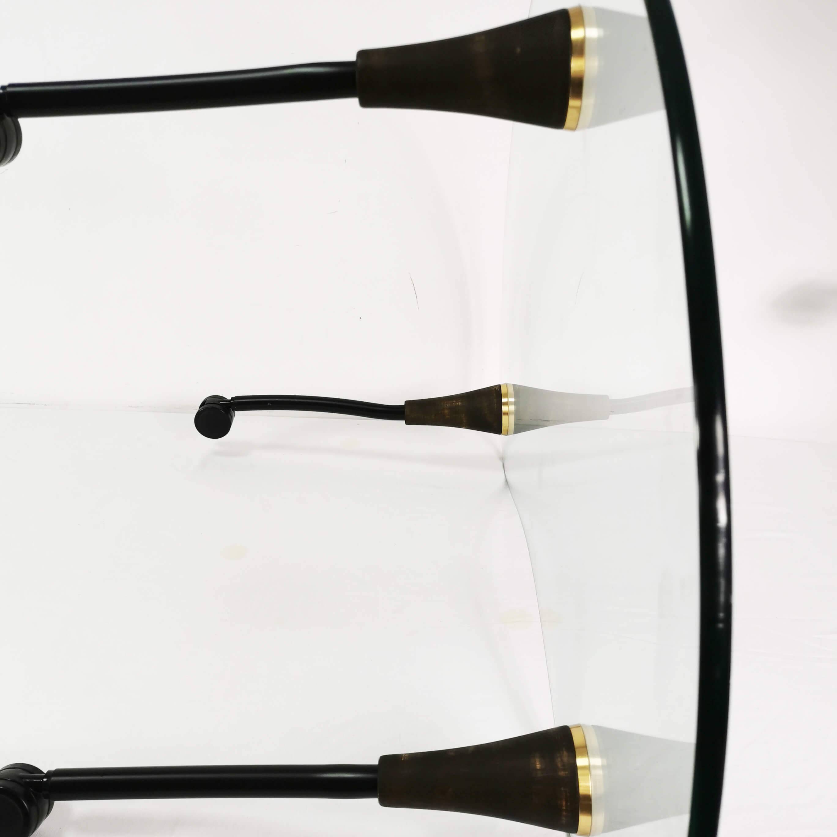 Postmodern, kidney coffee table, Germany, 1980s.