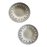 Centenary plates from Lunéville