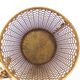 Umbrella stand in gilded metal by Li Puma Firenze