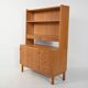 Oak sideboard-bookcase, 1960s