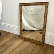 set of 4 mirrors in wood and gilded stucco early 20th century