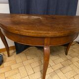 Period half-moon table