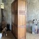 Large antique wardrobe