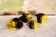 Ceramic coffee set by SIC Ceramiche Artistiche, 1970s, set of 4