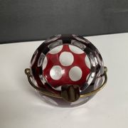 Crystal ashtray by Marina Voigt from the 1970s.