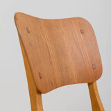 Danish mid century modern teak desk chair 1960