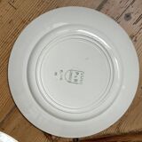 Set of 4 old Limoges flat plates