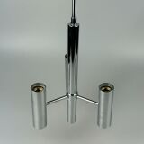 Lustre Spoutnik à 6 flammes des années 60 des années 70 par Hustadt Leuchten Allemagne