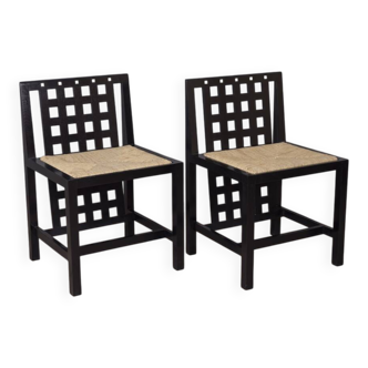 PAIR OF VINTAGE CHAIRS FROM THE 1970S, MODEL D.S.3, DESIGNED BY C.R. MACKIN