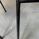 Paire de fauteuils Louis Paolozzi noir