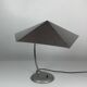 Modernist metal Bauhaus desk lamp, 1960s