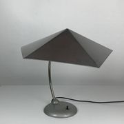 Modernist metal Bauhaus desk lamp, 1960s