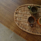 Stoneware coffee mugs