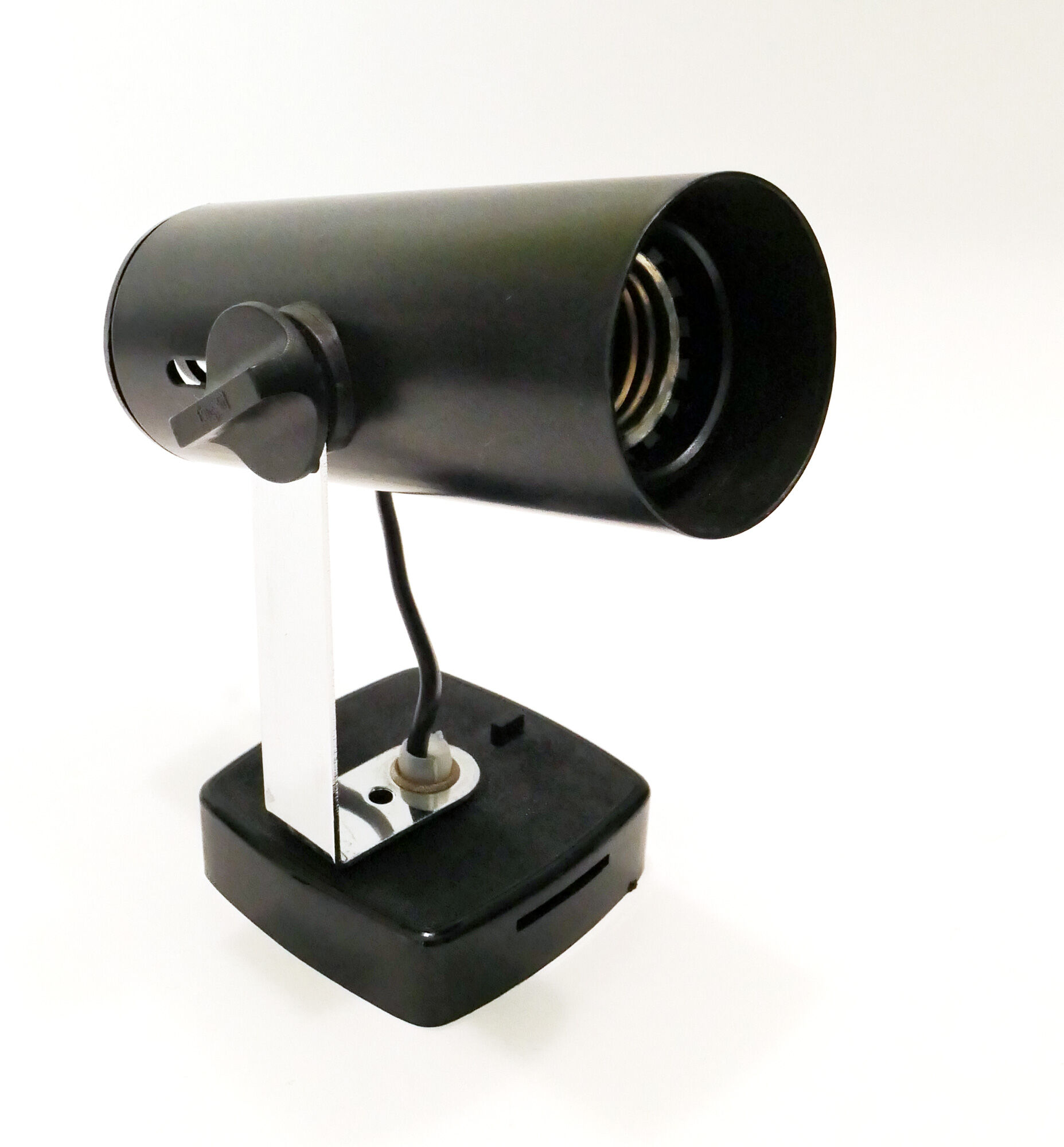 Wall lamp Targetti Sankey Italy 1970's Black