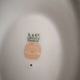 Gravy boat +2 Porcelain Raviers Limoges Lafarge / Floral Country Decor