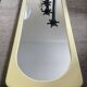 Large oblong mirror Space Age 1970s