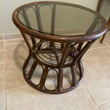 Rattan coffee table