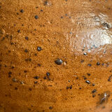 Vintage pyrite and glazed stoneware pitcher