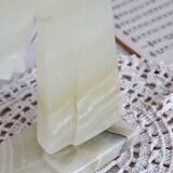 Vintage Onyx Bookend - Horse