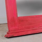 Large wooden mirror to table or fix