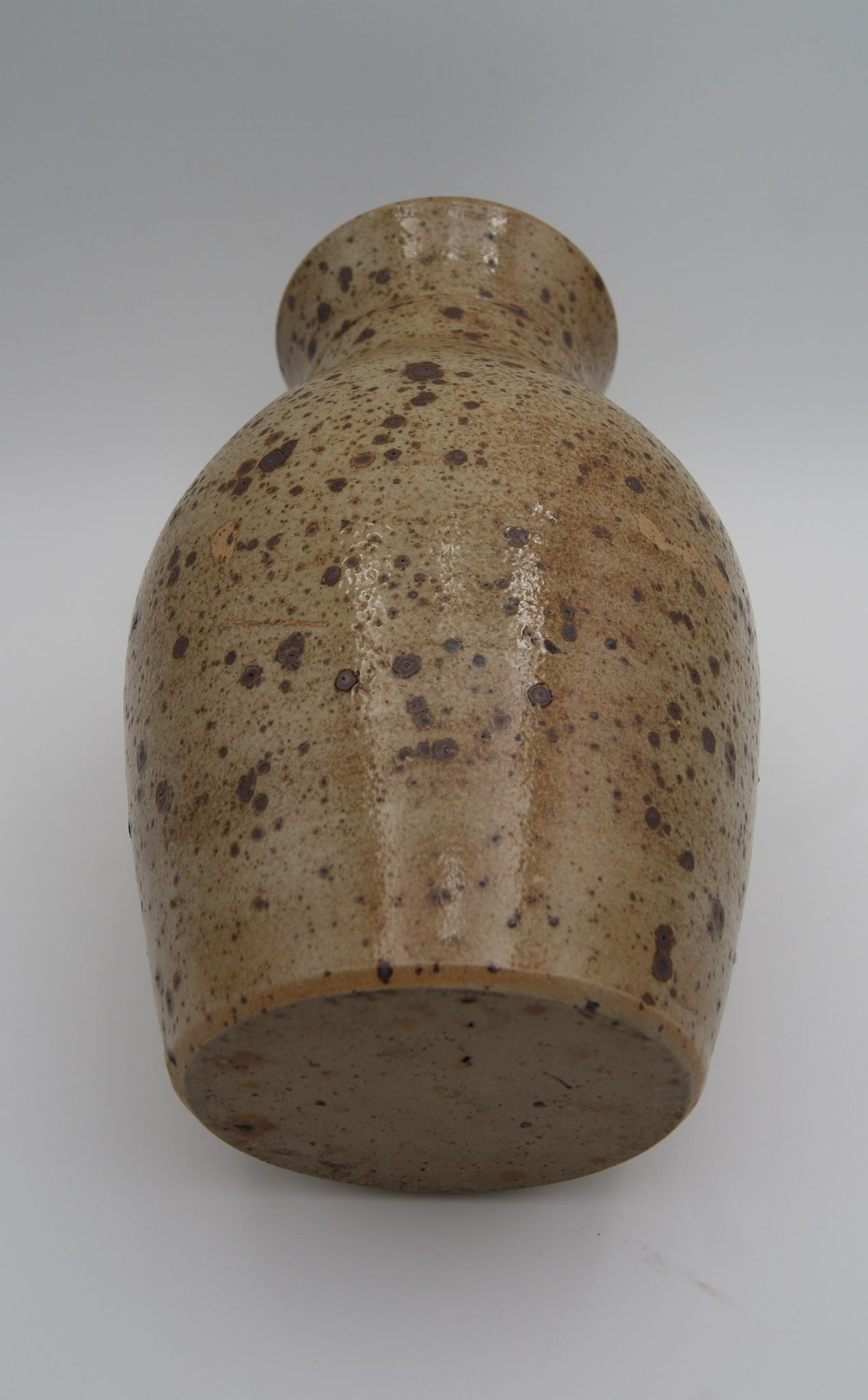 Vase grès pyrité vintage