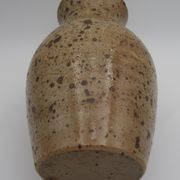 Vase grès pyrité vintage