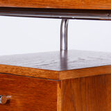Bauhaus Restored Oak Writing Desk Made in 1930s by Robert Slezak, Czechia