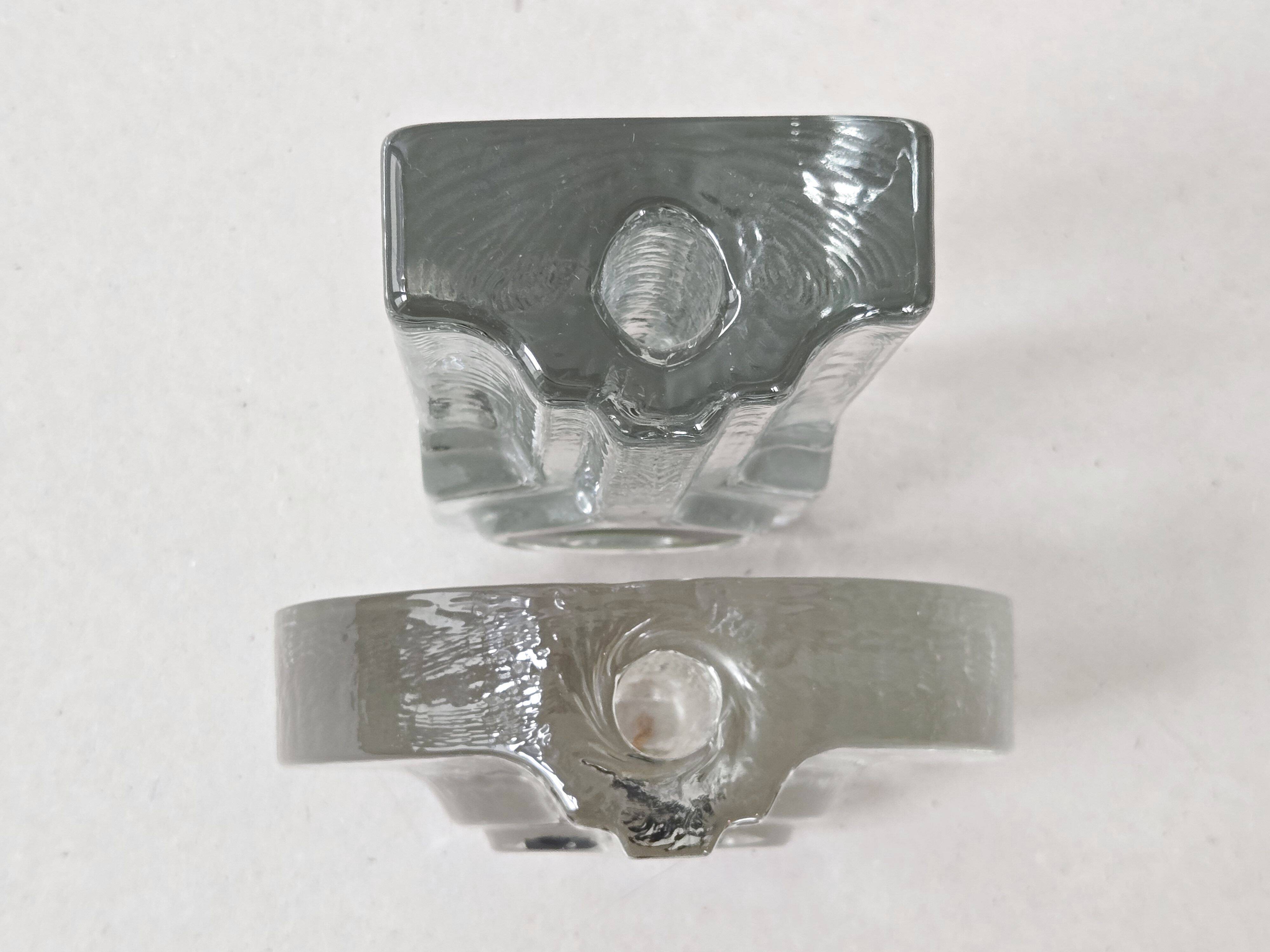 Set of 2 vintage vases by Walther 1970