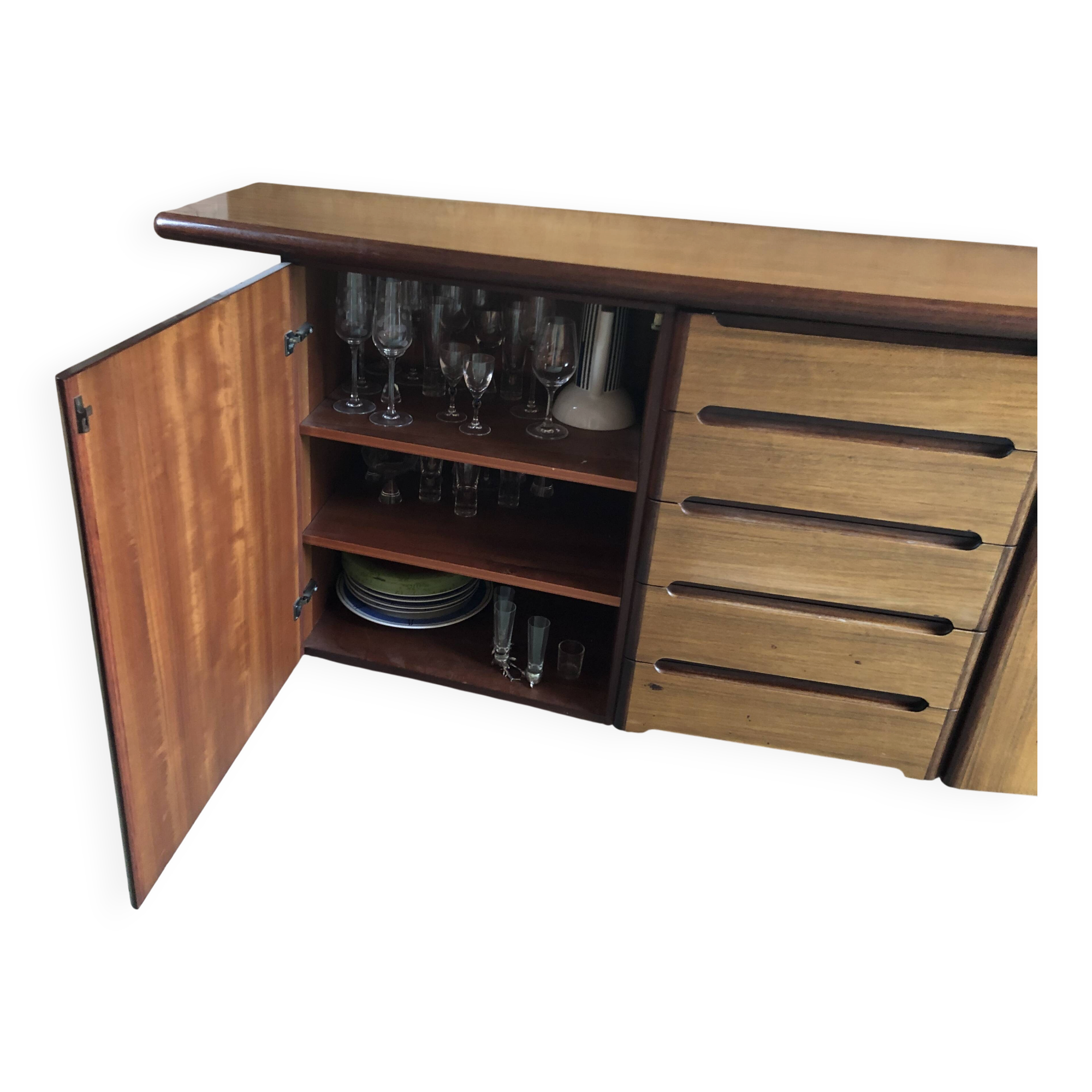 Buffet en palissandre