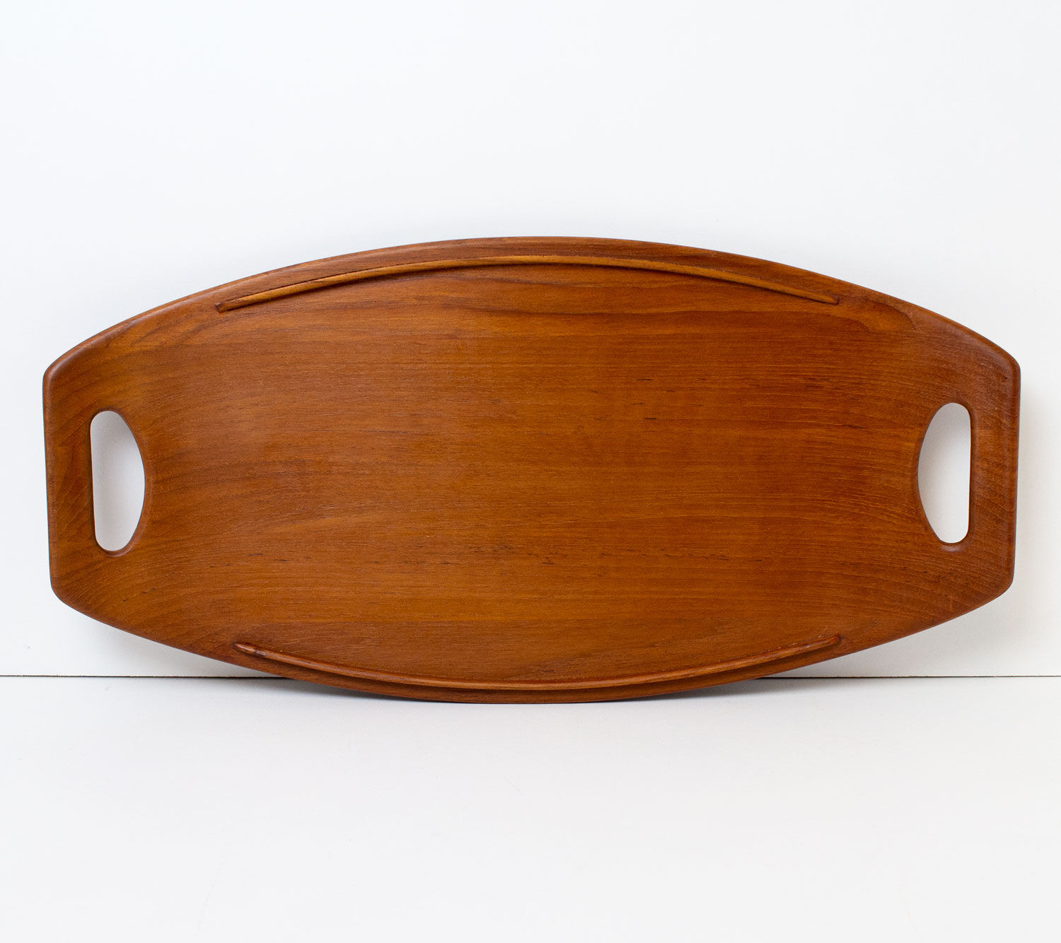 Plateau en teck danois par Jens Quistgaard pour Dansk, années 1950