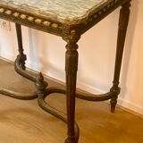 Middle table console marble top