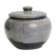 Sugar bowl, vintage pottery, French manufacture