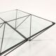 Table low vintage 60s/70s design steel wire