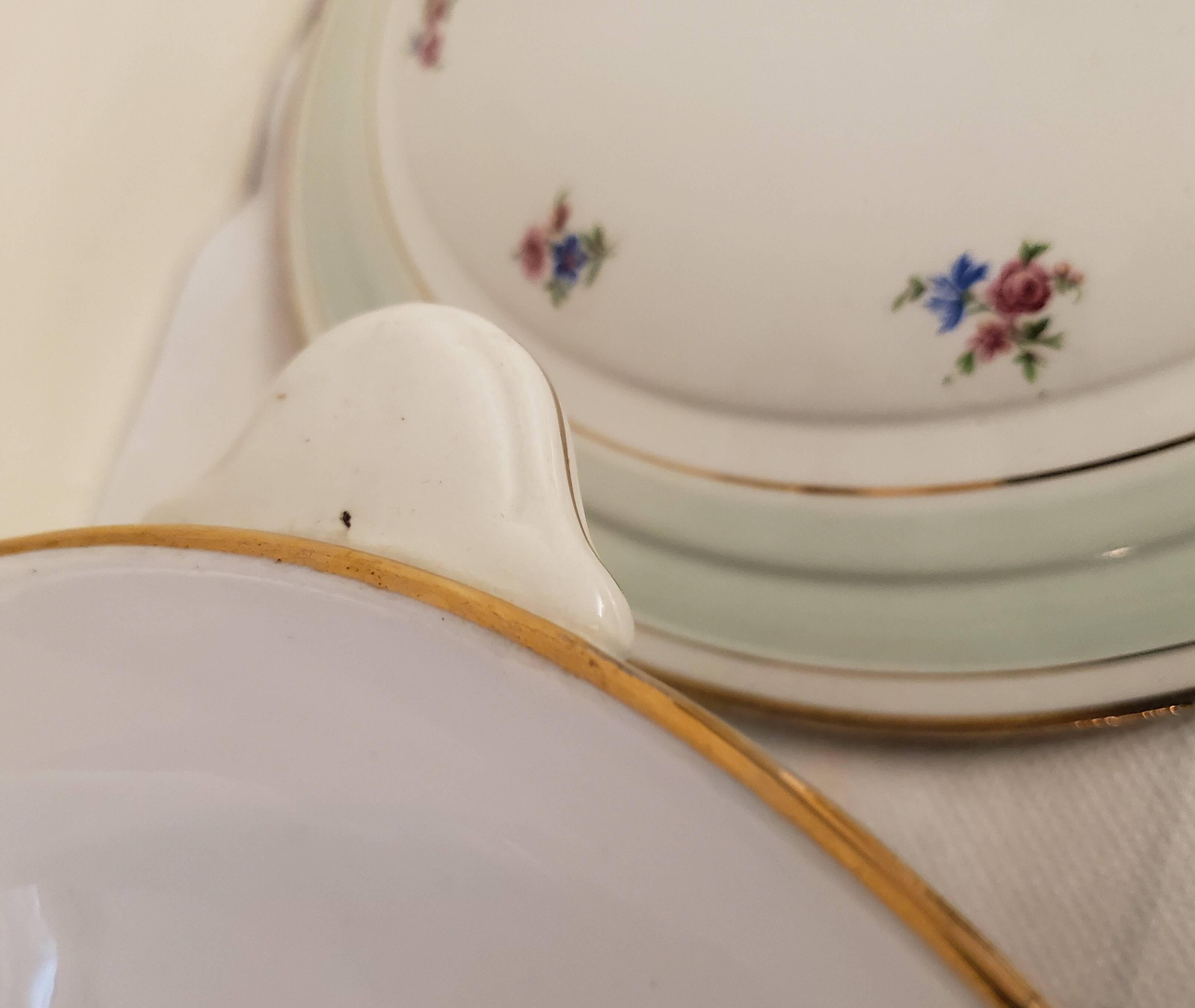 Opaque porcelain soup 1960