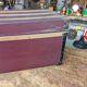 Antique travel trunk